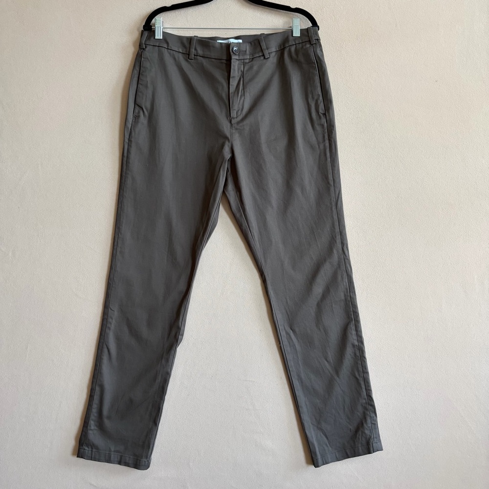 Hill City Everyday Tech Pants Brown Gray Size 34x30
